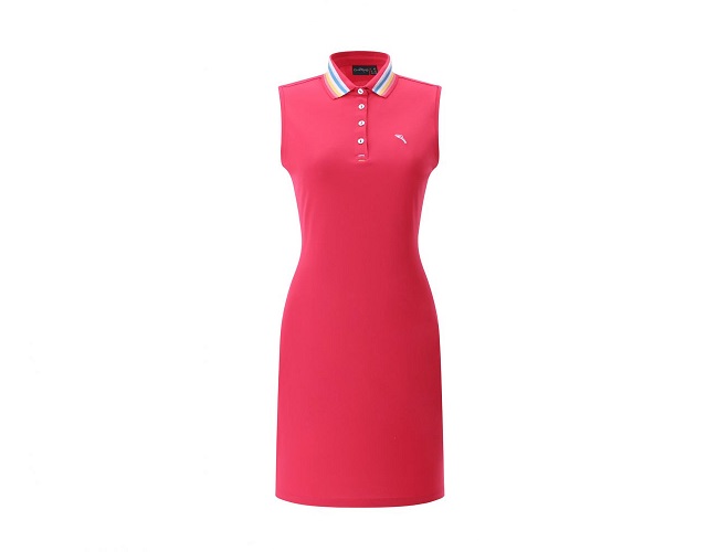golfjurkje roze dames